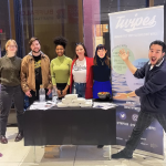 A photo of the Twipes team tabling at Buffalo Startup Week 2023